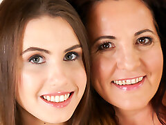 Crimson Mary and her younger lesbian friend Elle Rose