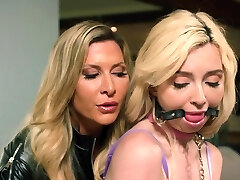 Hot sapphic sluts wearing lingerie - Lexi Lore and Ariel X