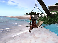 Intercourse on the Beach with Grandma