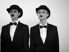 Hot babes finger fucking cunt and ass while getting raw