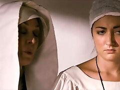 Innocent hot nuns cant resist their lesbian allurement