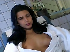 Two Brazilian Lesbians Munching Hairy Pussy In Tub