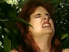 Fine and wicked red-haired milf gets her asshole fried with a fat sausage