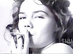 Vintage Cigarette Smoking Women