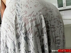 Big-titted housewife deep pussy fuck