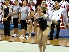 Gymnastics Babe Will Make Your Wood Hard
