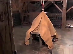 Pliable MILF Darling Fucked in a Difficult Suspension
