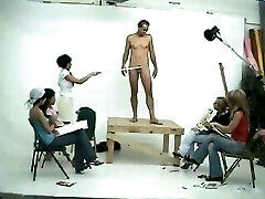 CFNM Art Class Male Model
