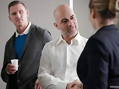 Busty Assistant Valentina Riccis Ass Wrecked By Christian Clay In Office Bathroom - 4k Teaser