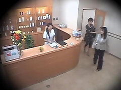 Two cute Asians screwed hard in voyeur massage video