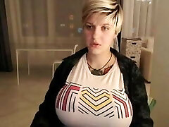 Small big tits on webcam