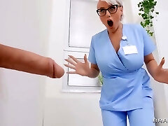 Angel Wicky - The Killer Nurse Gets A Glory Hole Butt Fuck On Pornhd