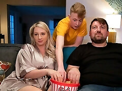 Movie Night Is Better When We Fuck Step-mother