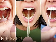 Toilet for a Day - 24h of urinate drinking