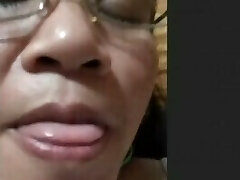 lovely filipina milf nelie showing me her hairy pussy and tits while i cum