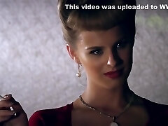 Beautiful Towheaded Gal In Red Shoes With High Heels, Jillian Janson Had Wild Sex With Two Guys