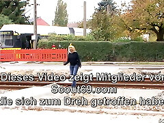 Shy Ugly German College Nubile Picked up and Fucked by older Guy