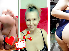 Lukerya presents a fun show visiting a girlfriend