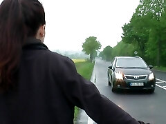 German drivers permits only mind-blowing sluty girls to take the sit