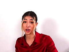 CFNM office femina pegs gimp with strapon