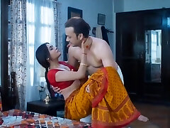 Wife homemade fucky-fucky very hot red saree full romance penetrate mastram web series