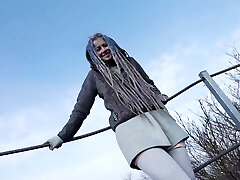 Anuskatzz caught while having crazy public sex