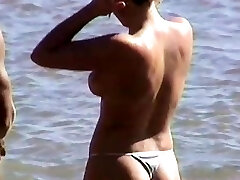 Big-boobed Czech amateur fucks outdoor in public