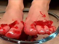 Mackenzee Pierce worships foot fetish and a blow-job before hard fuck