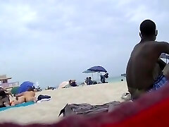 EXHIBITIONIST WIFE #99- HEATHER TAKES HER Spouse HER GIRLFRIEND TO THE Bare BEACH! WE MEET HER FRIEND.