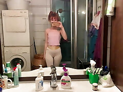 Lifestyle Female Domination Part 3 Kira in Sporty Leggings - Foot Gagging, Armpits Licking, Facesitting and Much More