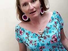 Trying on clothes in a charity shop with a treat for the feet aficionados thrown in! Warning: Full bareness in a public place!