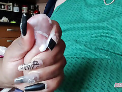 I give a handjob to hubby's best friend and allow him to film