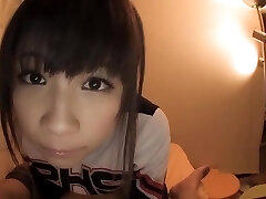 sweet cheer leader loves to suck on the pink cigar