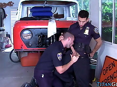 Cops buff torso jizzed