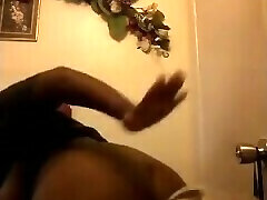 Young nymph touching her herself