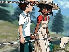 Ebony hot body big jugged anime babe part6