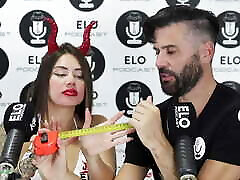 Very hot long snipes with Elo Podcast from Buenos Aires, Argentina - Sara Blonde and Elo Picante