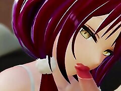 Yukihana Lamy Blowjob Creampie Hentai Vtuber Hololive Mmd 3D Crimson Hair Color Edit Smixix