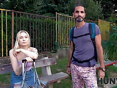 HUNT4K. Pickup artist wants nothing from man but his girlfriend&039;s pussy