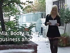This Blonde Does Her Best to Take an Anal Pounding and Slurp Her Guys Cum
