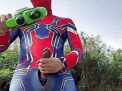 Asian Spiderman in Songkran Festival 2024