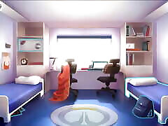 Academy 34 Overwatch Young & Naughty - Part 46 Back To spy roommate sleeping over By HentaiSexScenes