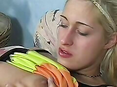 Bisexual triangle between a curvy blonde, kelly shibari fucks rodney moore guys and a sex toy