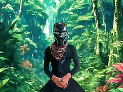 Sensual exploration in nature: a young man connects with his own pleasure in the enchanted forest