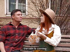 Fire-Haired Cowgirl Satisfies Desires and Gets a Cumshot on Face