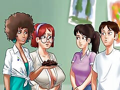 Summertime Saga - All College Teacher Fucked - All teacher Fucked by big Cock - Animated porn