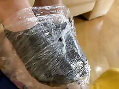 Breathe in My Dirty Socks Bitch! Socks Smelling Mummification Lezdom