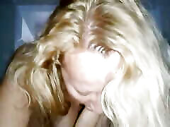 Sexy blonde amateur mature wife Selena enjoys some of her daily sex games