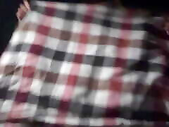 Thai guy Jerk bpy shave pussy outdoor at the midnight.