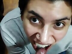 quickie! pov ace fuck bouchée, cumplay et avaler!